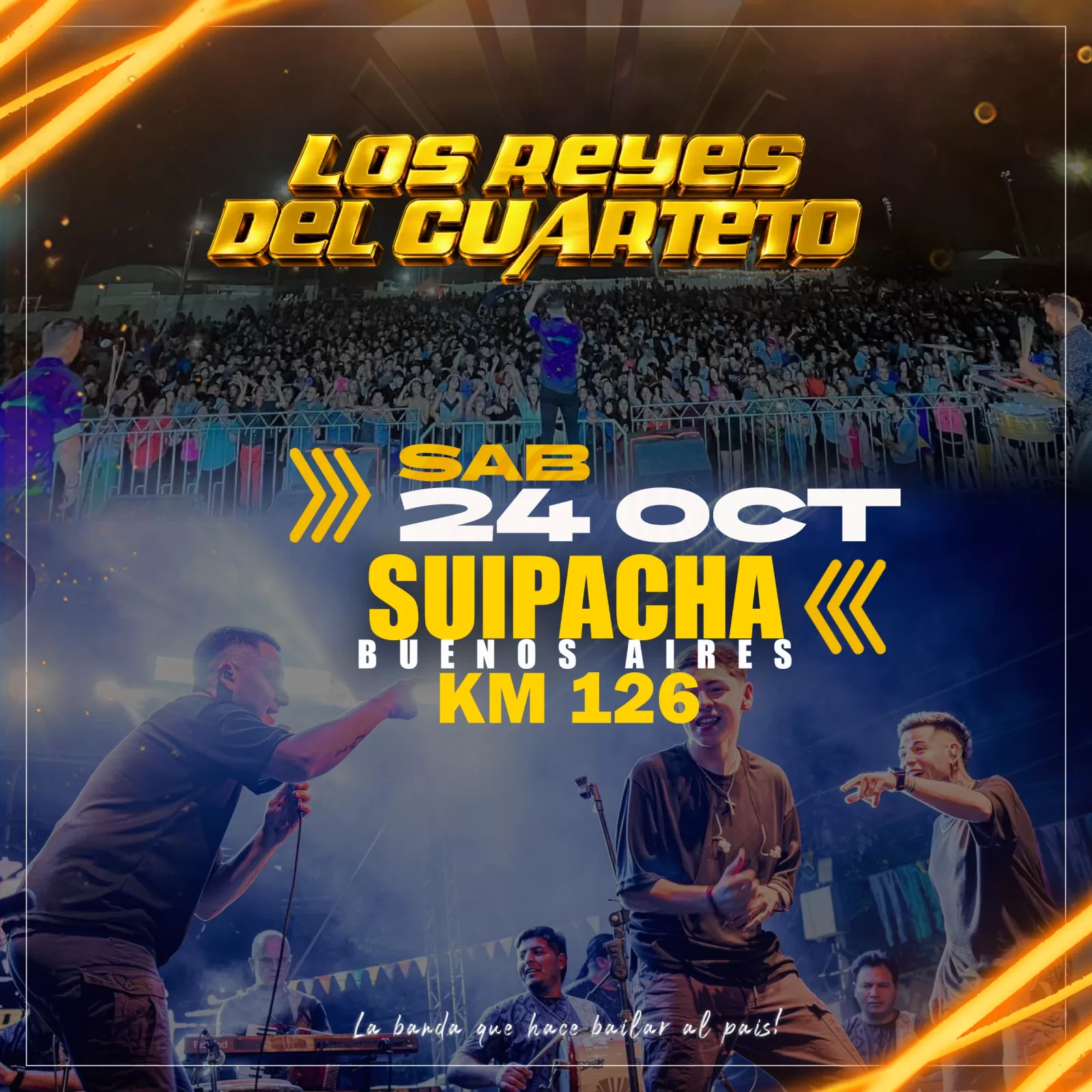 Próximo show: Km 126 - Suipacha (Bs As)