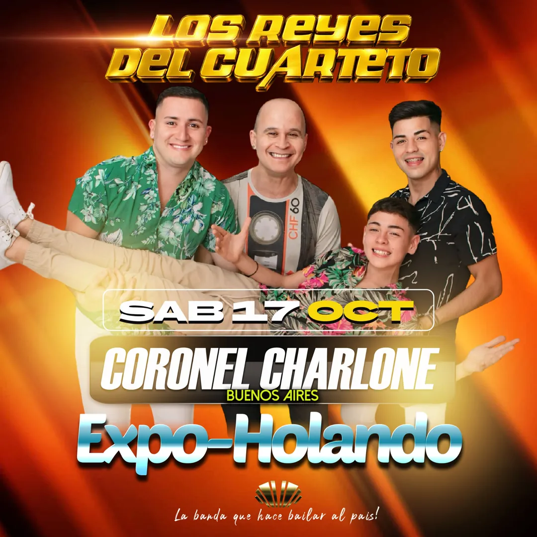 Próximo show: Expo-Holando, Coronel Charlone